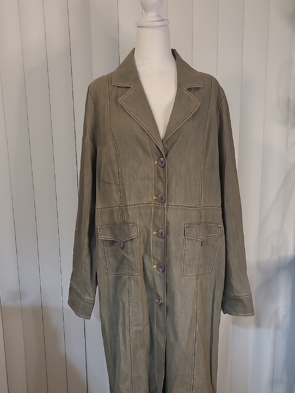 Isabella Bird Olive Green Dress